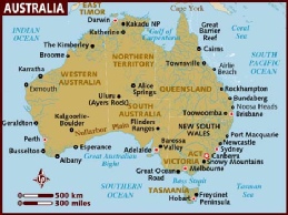 Australia Map - Link